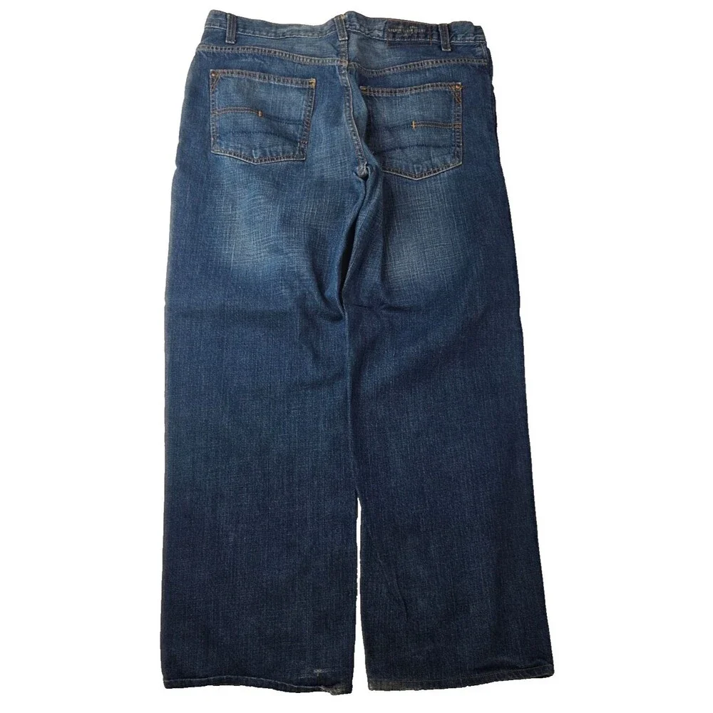 Calvin Klein Jeans Straight Leg Blue Denim Jeans Men's Size 34 x 27 Cotton